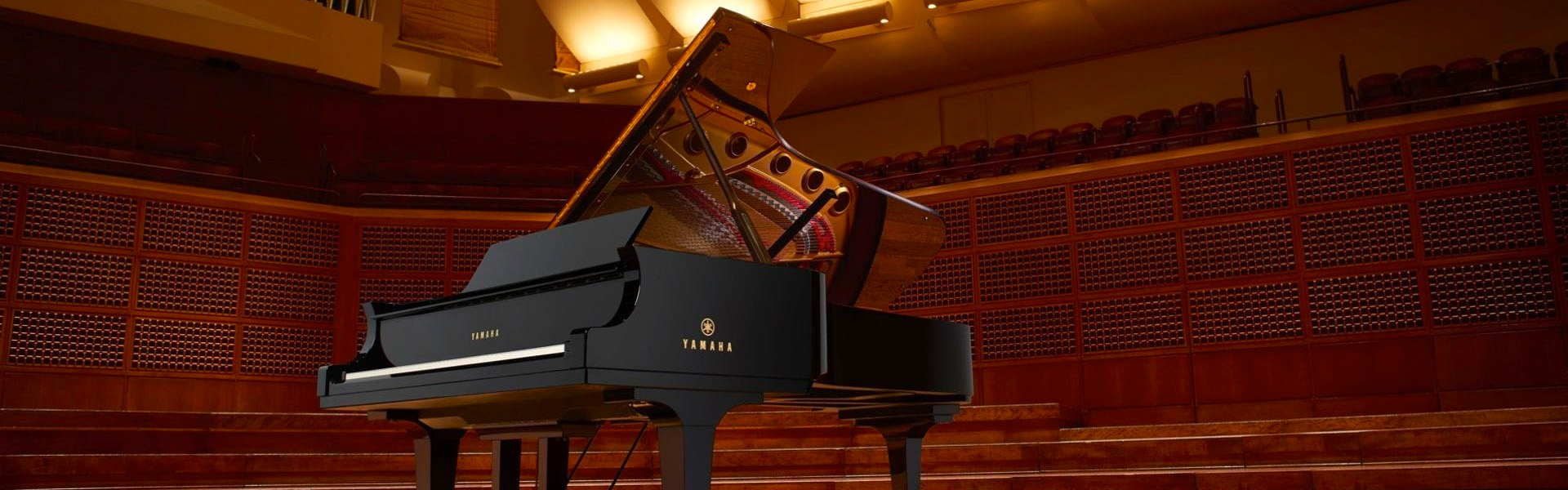 Grand piano on a concert stage, ready for professional piano moving